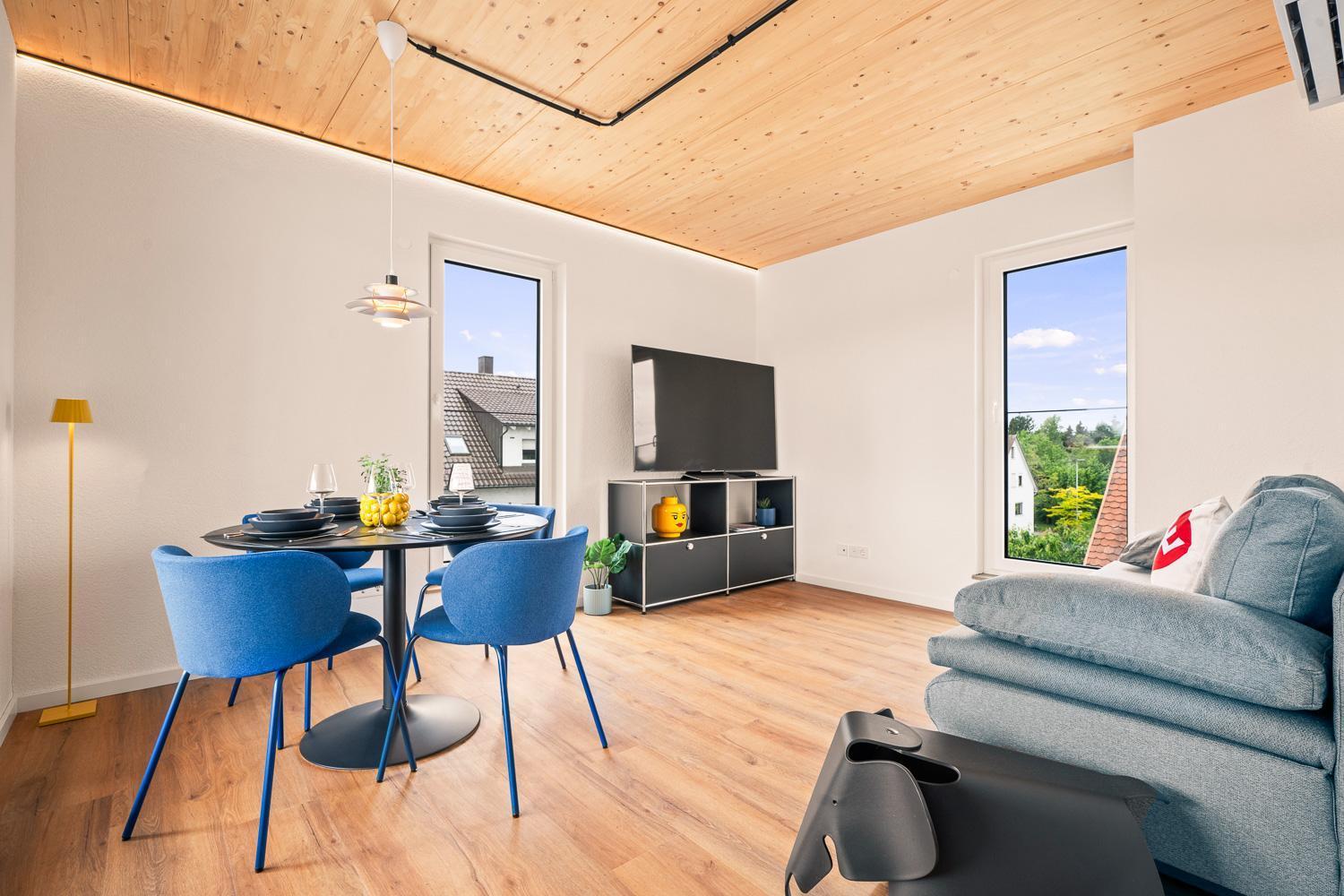 Апартаменти Penthouse Mit Traumhafter Terrasse Klimatisiert Фрідріхсгафен Екстер'єр фото